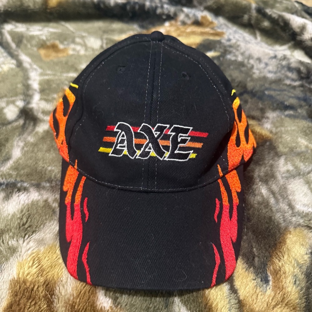 Vintage Axe Music Flame Hat